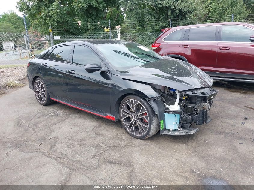 2022 HYUNDAI ELANTRA N - KMHLW4AK2NU008583