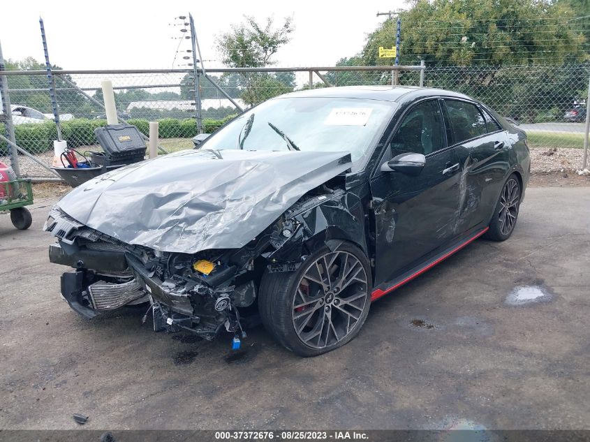 2022 HYUNDAI ELANTRA N - KMHLW4AK2NU008583