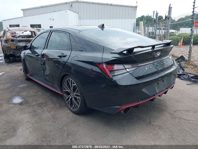 2022 HYUNDAI ELANTRA N - KMHLW4AK2NU008583