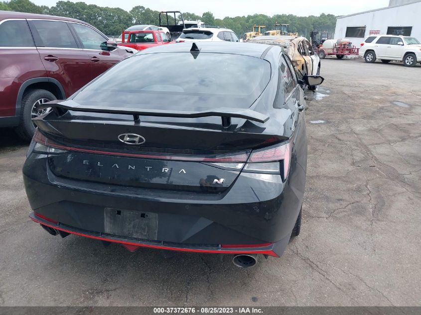 2022 HYUNDAI ELANTRA N - KMHLW4AK2NU008583
