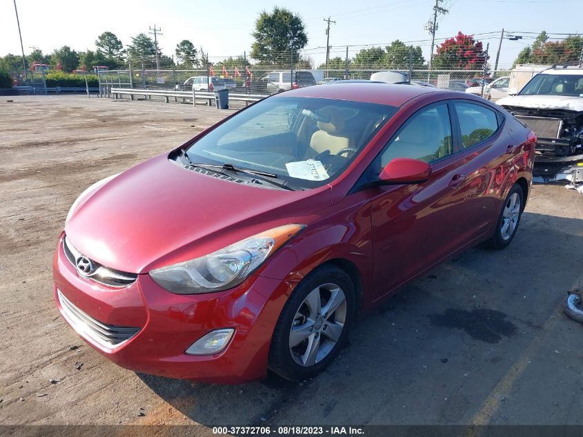 2013 HYUNDAI ELANTRA GLS - 5NPDH4AE5DH325201