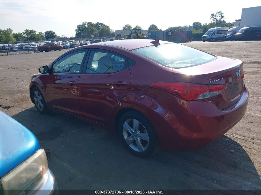2013 HYUNDAI ELANTRA GLS - 5NPDH4AE5DH325201