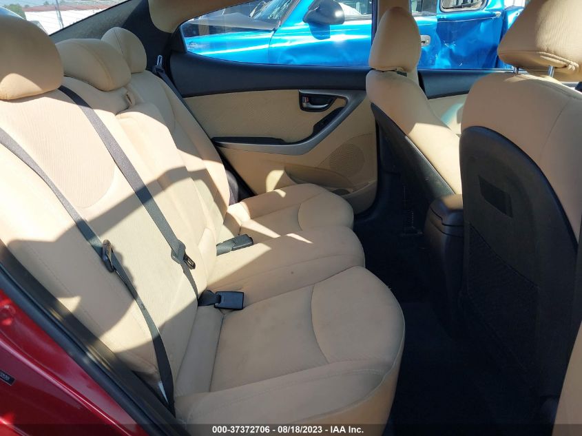 2013 HYUNDAI ELANTRA GLS - 5NPDH4AE5DH325201