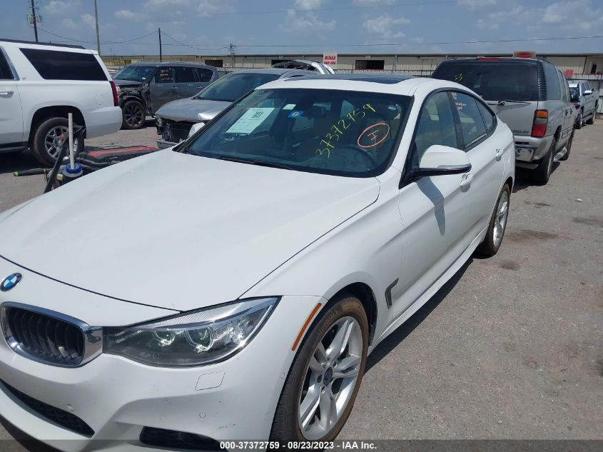 2014 BMW 3 SERIES GRAN TURISMO 335I XDRIVE WBA3X9C55ED867931