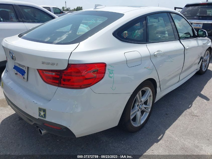 2014 BMW 3 SERIES GRAN TURISMO 335I XDRIVE WBA3X9C55ED867931