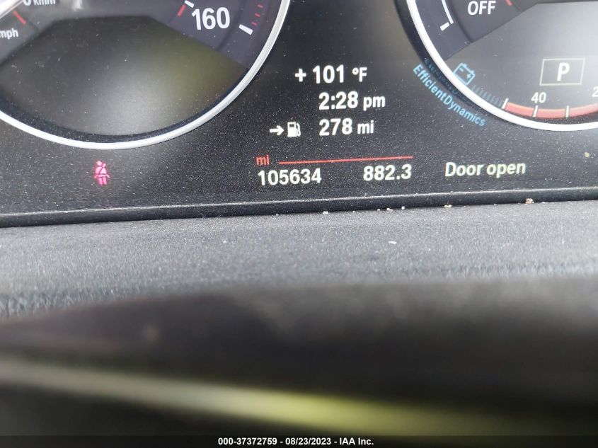 2014 BMW 3 SERIES GRAN TURISMO 335I XDRIVE WBA3X9C55ED867931