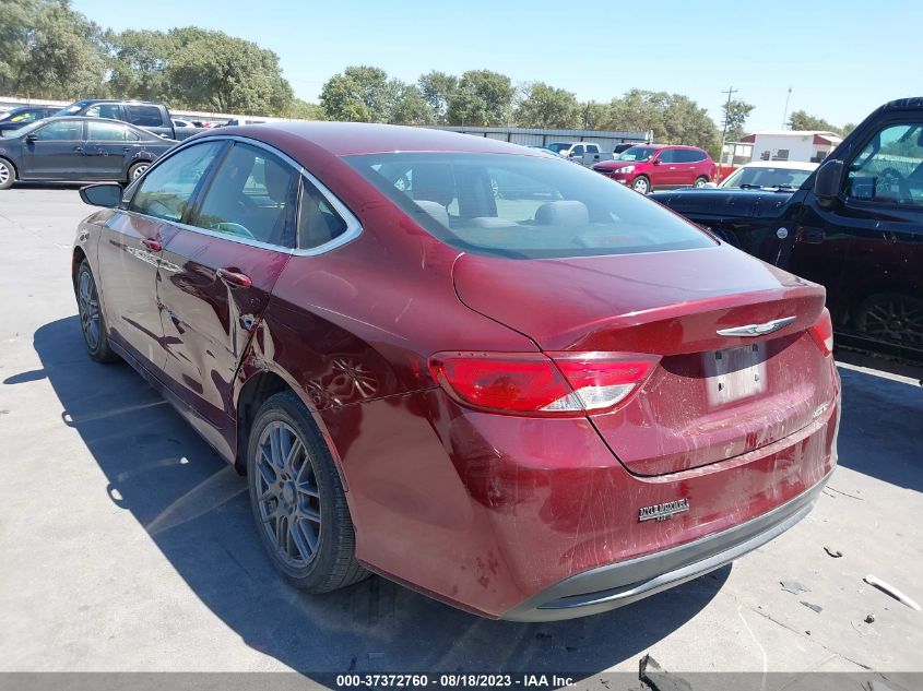 2015 CHRYSLER 200 LX - 1C3CCCFB5FN597435