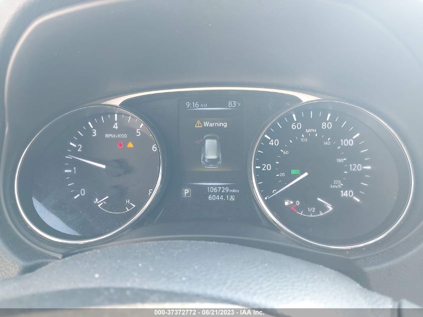 2016 NISSAN ROGUE SV/SL/S - 5N1AT2MT7GC812881