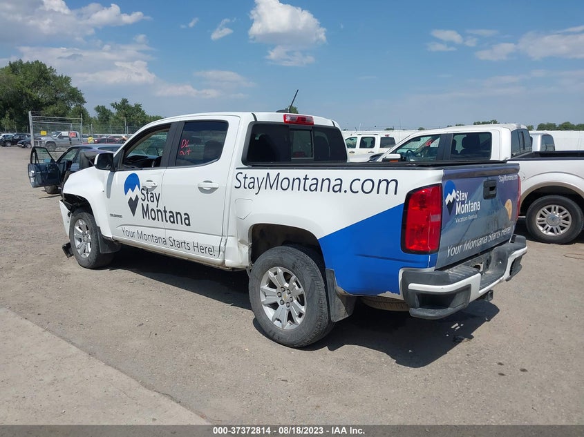 VIN 1GCGTCEN5K1116481 2019 CHEVROLET COLORADO 4WD LT