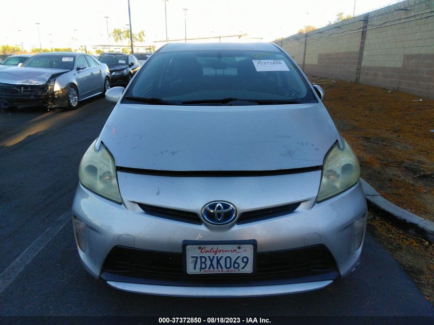 2013 TOYOTA PRIUS ONE/TWO/THREE/FOUR/FIVE - JTDKN3DUXD5688056