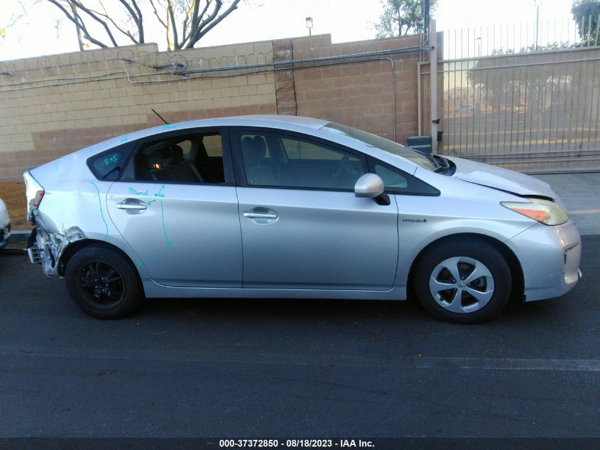 2013 TOYOTA PRIUS ONE/TWO/THREE/FOUR/FIVE - JTDKN3DUXD5688056