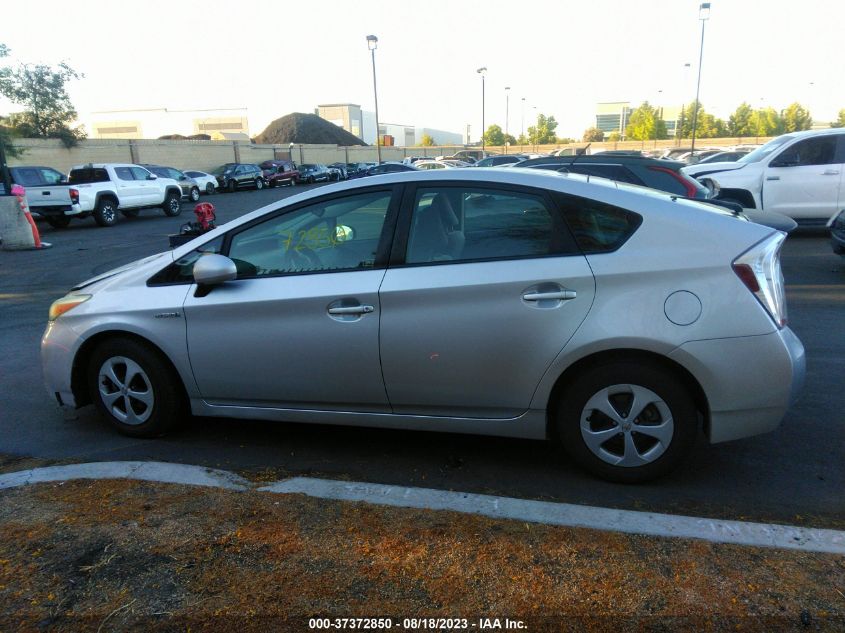 2013 TOYOTA PRIUS ONE/TWO/THREE/FOUR/FIVE - JTDKN3DUXD5688056