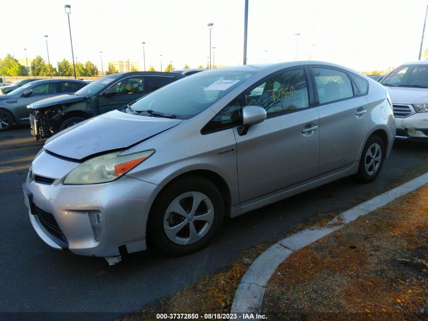 2013 TOYOTA PRIUS ONE/TWO/THREE/FOUR/FIVE - JTDKN3DUXD5688056