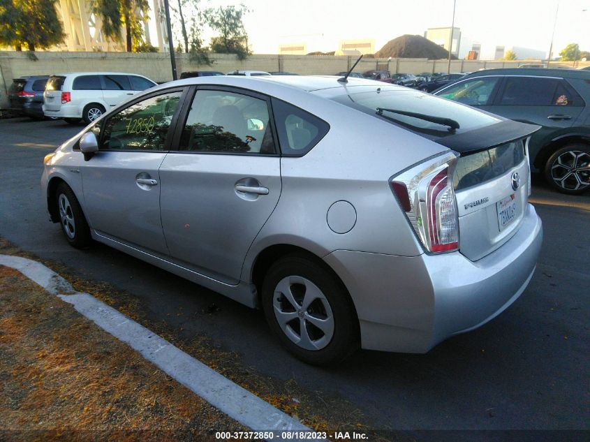 2013 TOYOTA PRIUS ONE/TWO/THREE/FOUR/FIVE - JTDKN3DUXD5688056