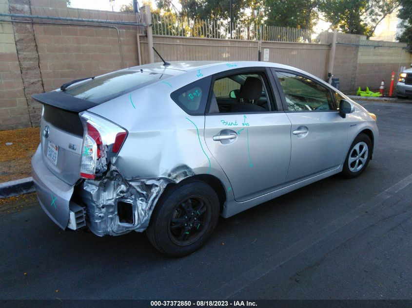 2013 TOYOTA PRIUS ONE/TWO/THREE/FOUR/FIVE - JTDKN3DUXD5688056