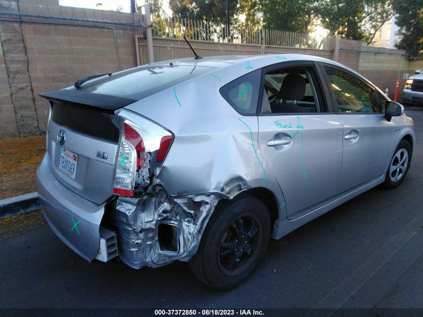 2013 TOYOTA PRIUS ONE/TWO/THREE/FOUR/FIVE - JTDKN3DUXD5688056