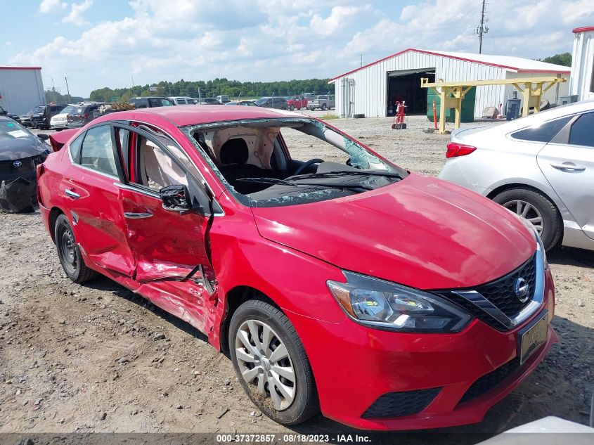 2016 NISSAN SENTRA S/SV/SR/SL - 3N1AB7AP0GY321090