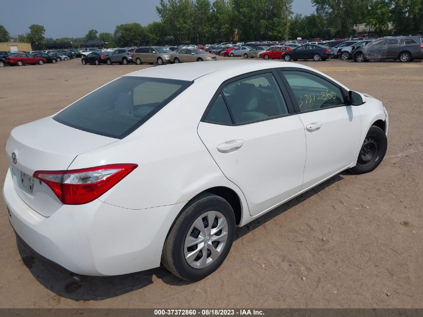 2015 TOYOTA COROLLA L/LE/LE PLS/PRM/S/S PLS - 2T1BURHE0FC379856