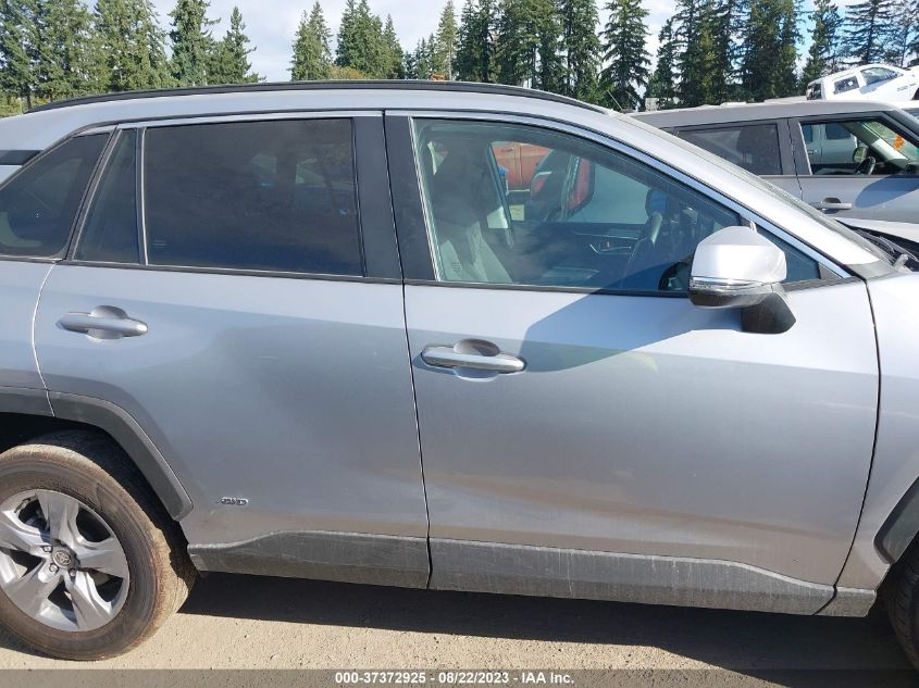 2022 TOYOTA RAV4 HYBRID XLE - 4T3RWRFVXNU054812
