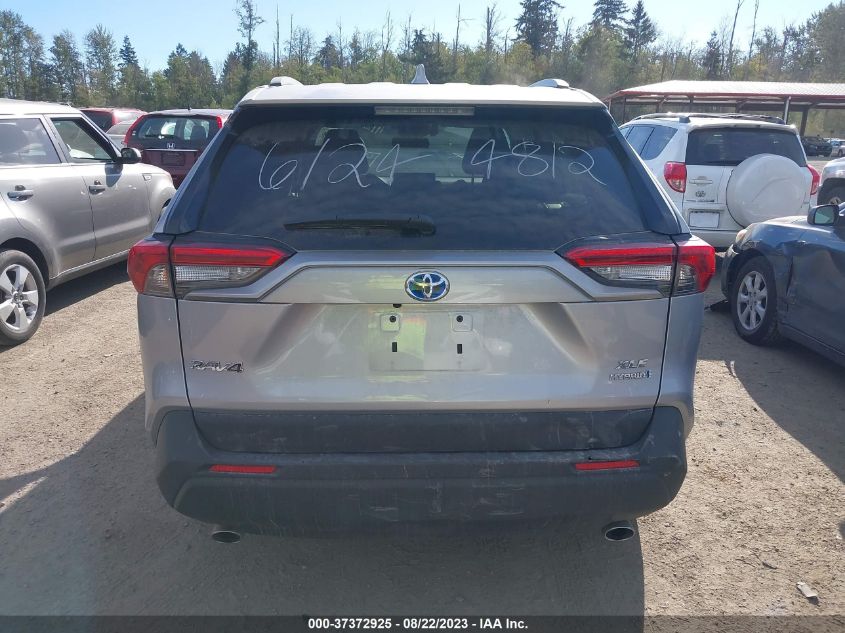 2022 TOYOTA RAV4 HYBRID XLE - 4T3RWRFVXNU054812