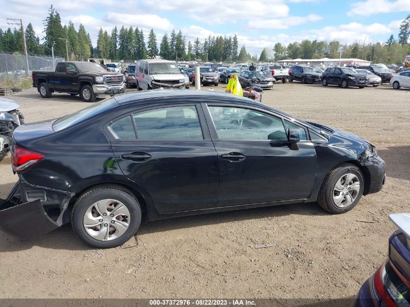 2013 HONDA CIVIC SDN LX - 19XFB2F50DE253173