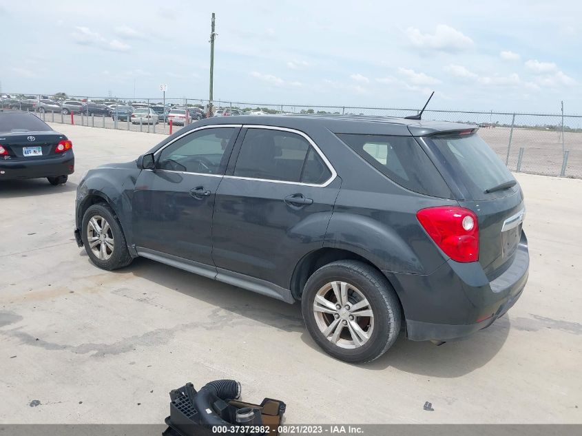 2013 CHEVROLET EQUINOX LS - 2GNALBEK3D1125447