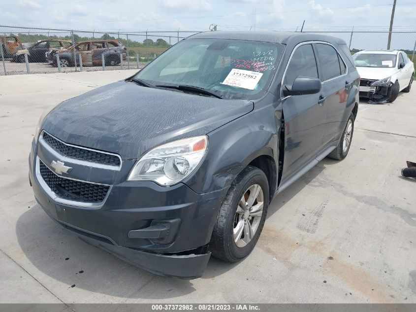 2013 CHEVROLET EQUINOX LS - 2GNALBEK3D1125447