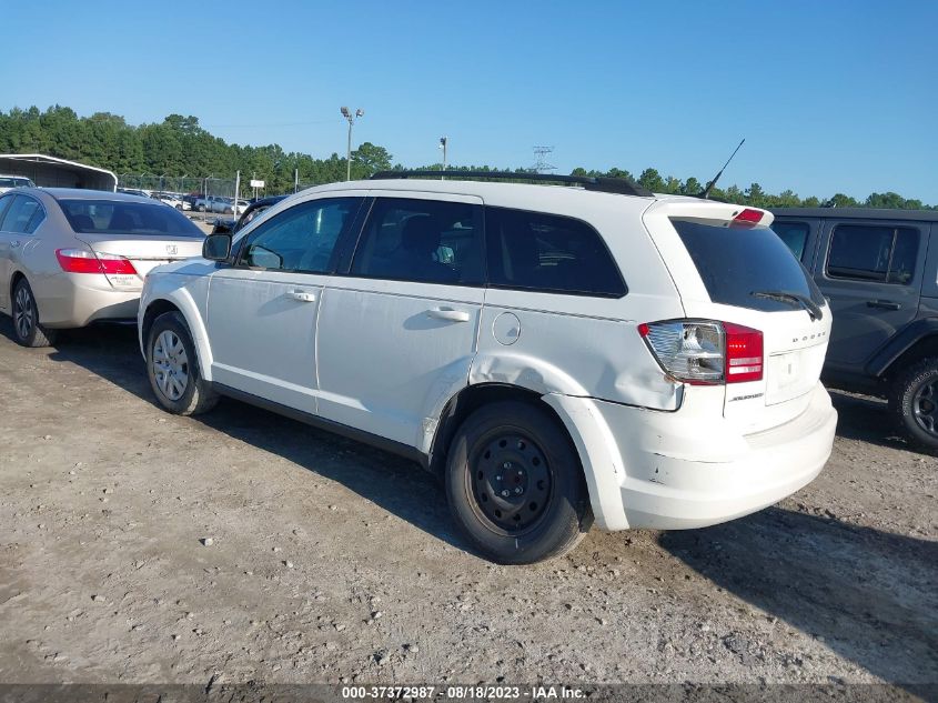 2017 DODGE JOURNEY SE - 3C4PDCABXHT504848