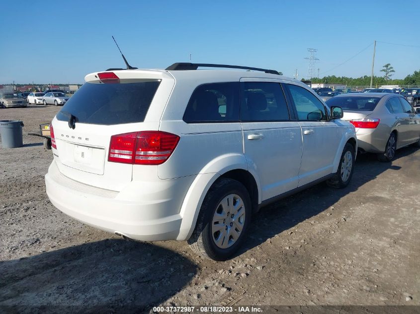 2017 DODGE JOURNEY SE - 3C4PDCABXHT504848