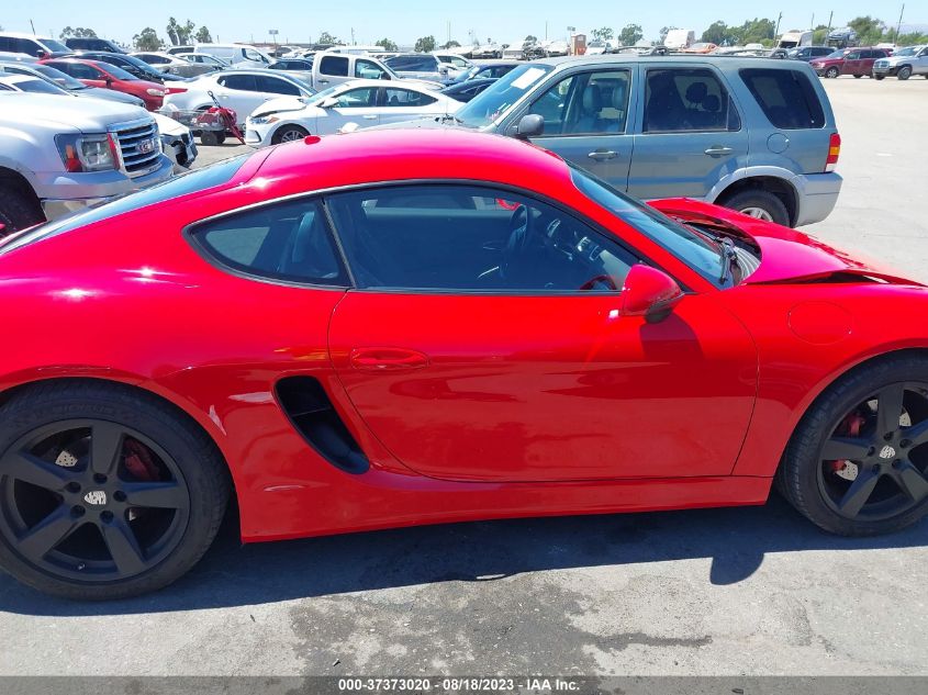 2014 PORSCHE CAYMAN WP0AA2A80EK171408