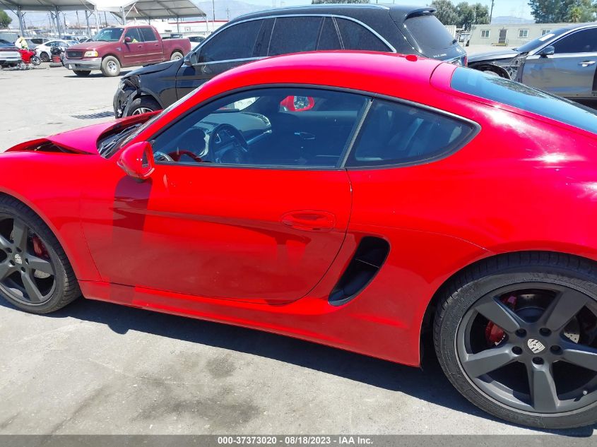 2014 PORSCHE CAYMAN WP0AA2A80EK171408
