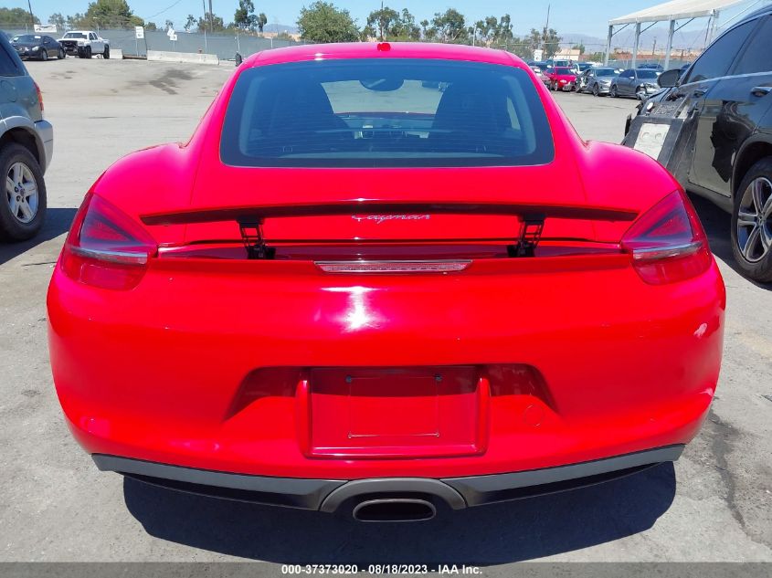 2014 PORSCHE CAYMAN WP0AA2A80EK171408