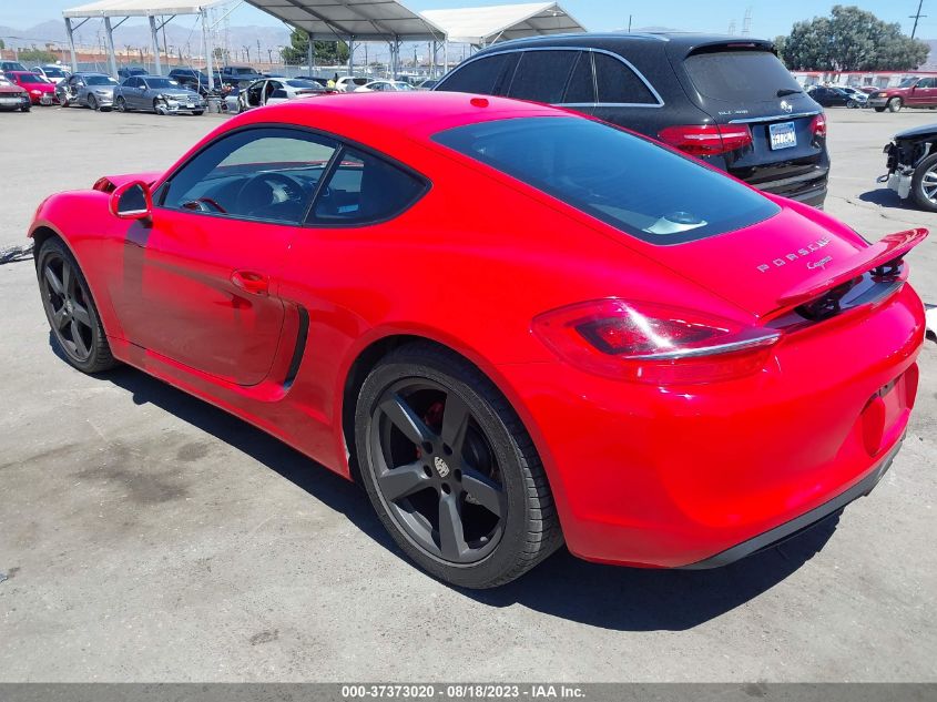 2014 PORSCHE CAYMAN WP0AA2A80EK171408