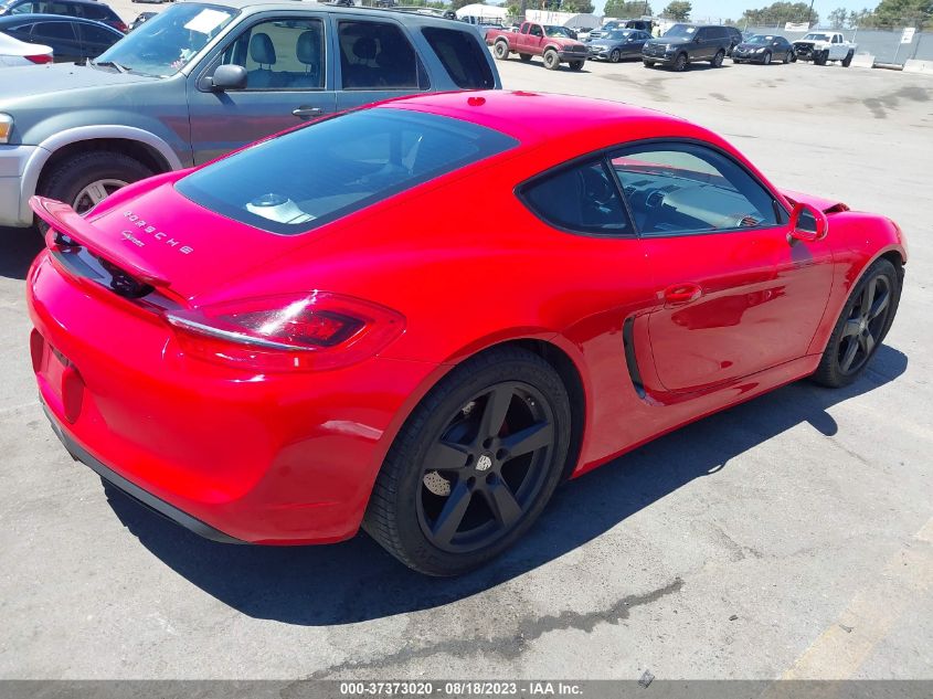 2014 PORSCHE CAYMAN WP0AA2A80EK171408