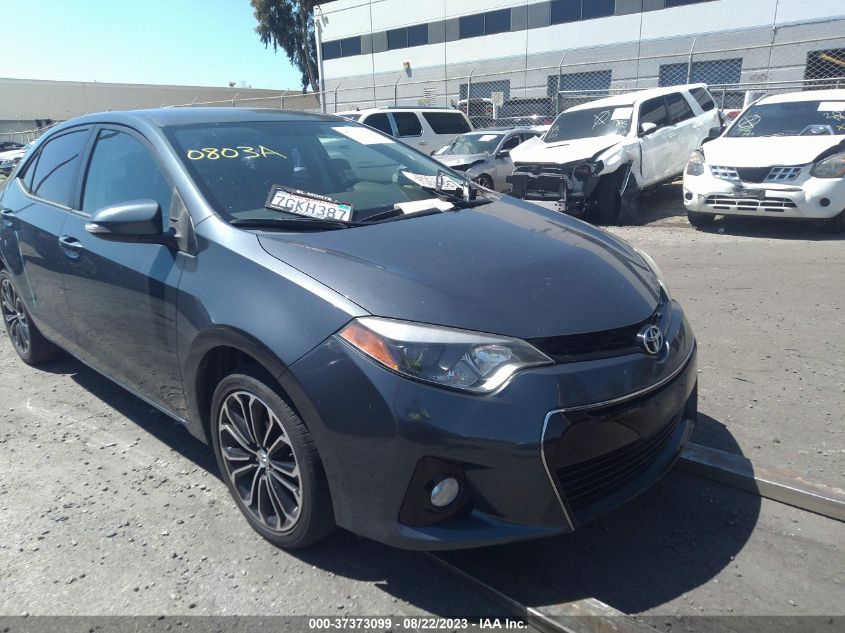 2014 TOYOTA COROLLA L/LE/S/S PLUS/LE PLUS - 5YFBURHE0EP172883