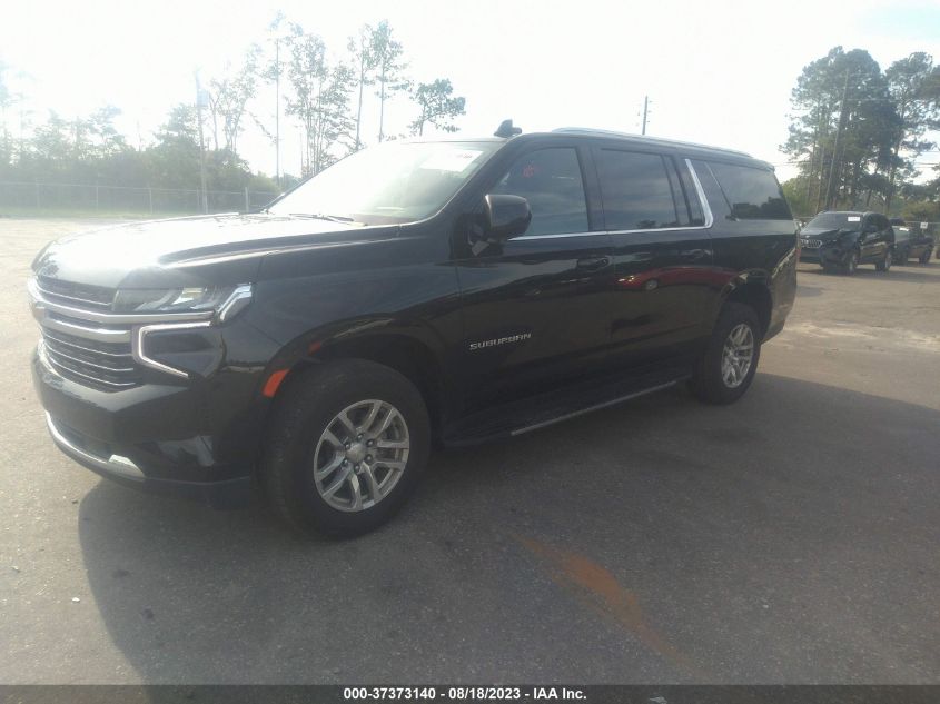 2021 CHEVROLET SUBURBAN LT - 1GNSCCKDXMR264529