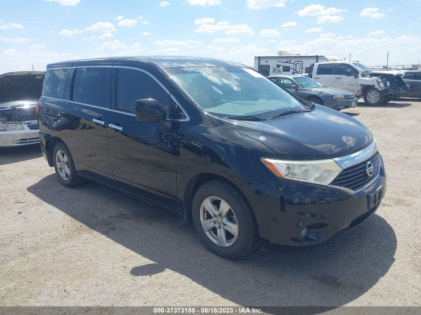 2014 NISSAN QUEST S/SV/SL/LE - JN8AE2KP4E9107703