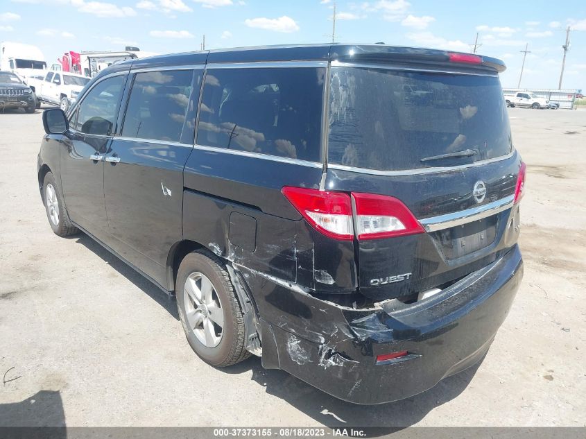 2014 NISSAN QUEST S/SV/SL/LE - JN8AE2KP4E9107703