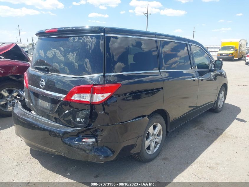 2014 NISSAN QUEST S/SV/SL/LE - JN8AE2KP4E9107703
