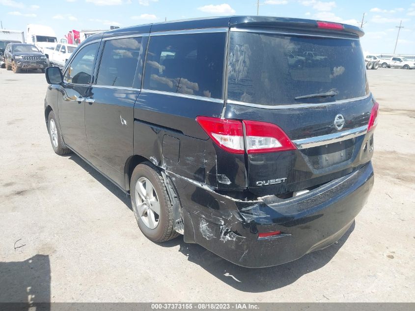 2014 NISSAN QUEST S/SV/SL/LE - JN8AE2KP4E9107703