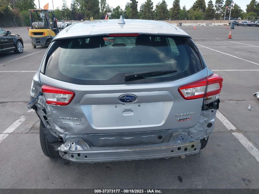 2018 SUBARU IMPREZA SPORT - 4S3GTAK62J3738671