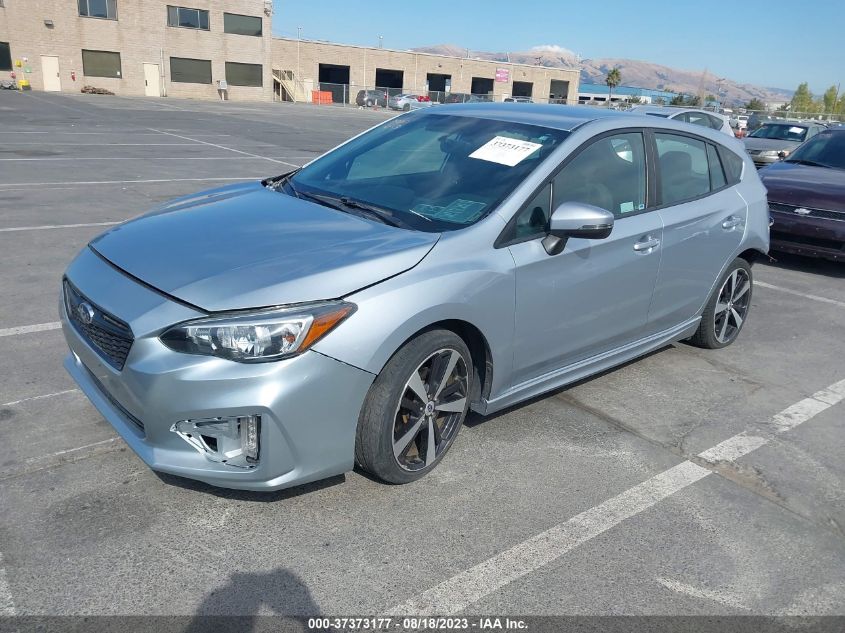 2018 SUBARU IMPREZA SPORT - 4S3GTAK62J3738671