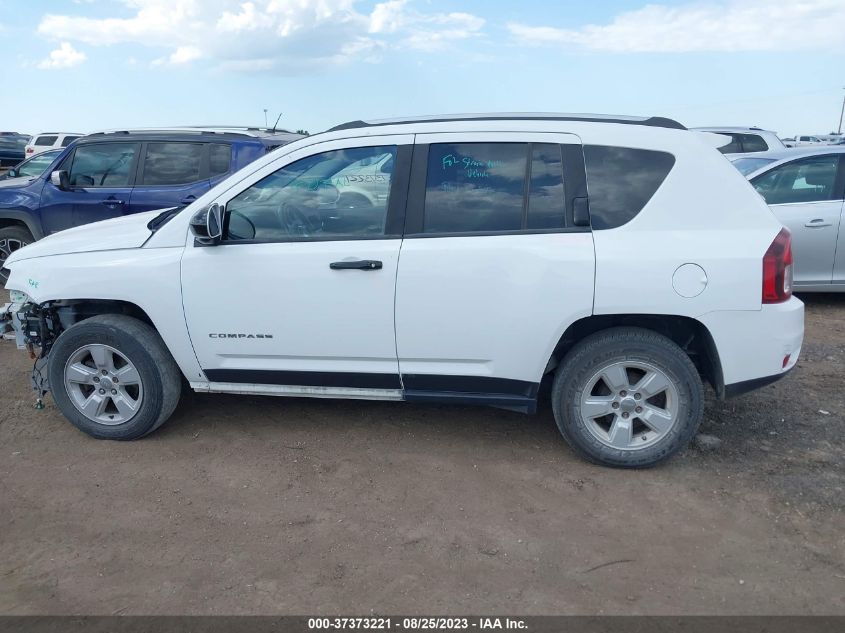 2017 JEEP COMPASS LATITUDE - 1C4NJCEAXHD117482