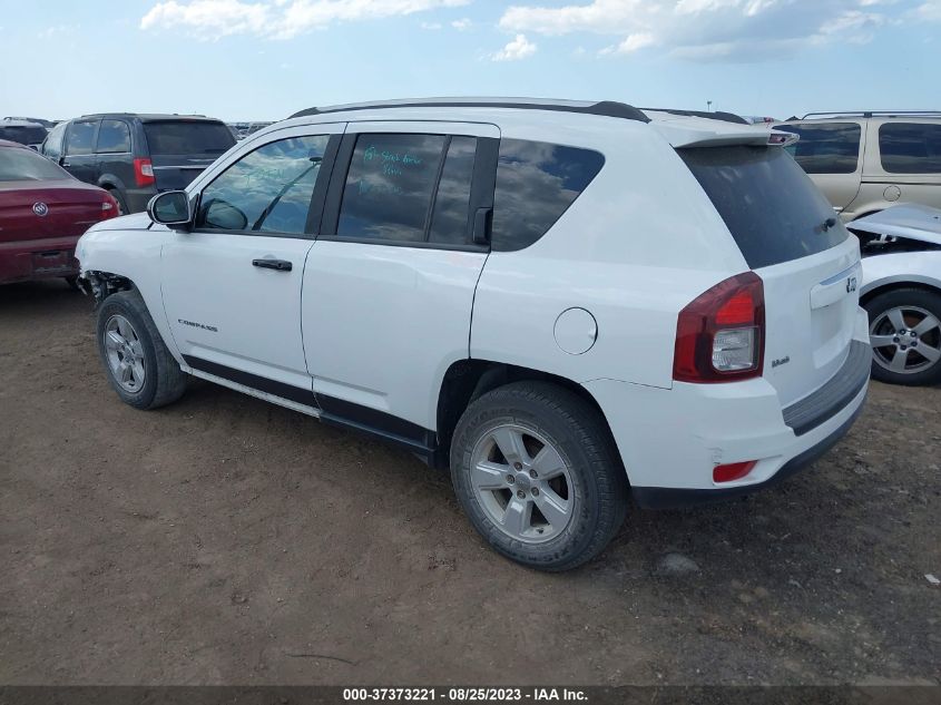 2017 JEEP COMPASS LATITUDE - 1C4NJCEAXHD117482