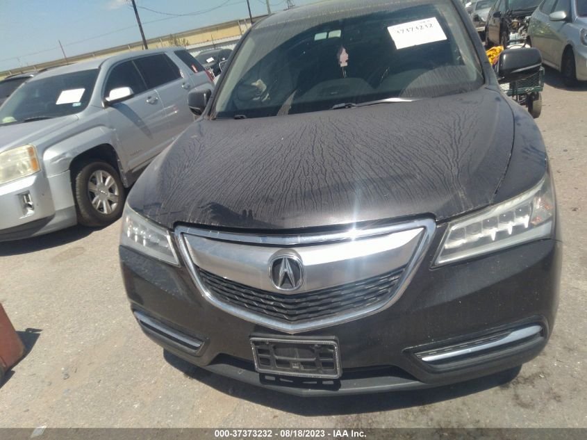 2014 ACURA MDX TECH/ENTERTAINMENT PKG - 5FRYD3H66EB006460
