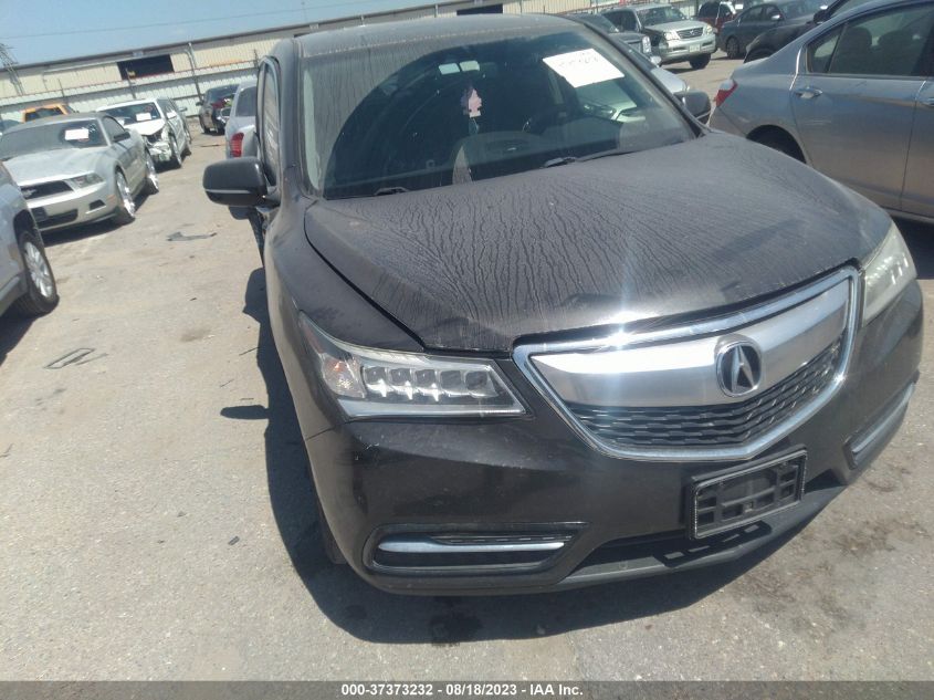 2014 ACURA MDX TECH/ENTERTAINMENT PKG - 5FRYD3H66EB006460