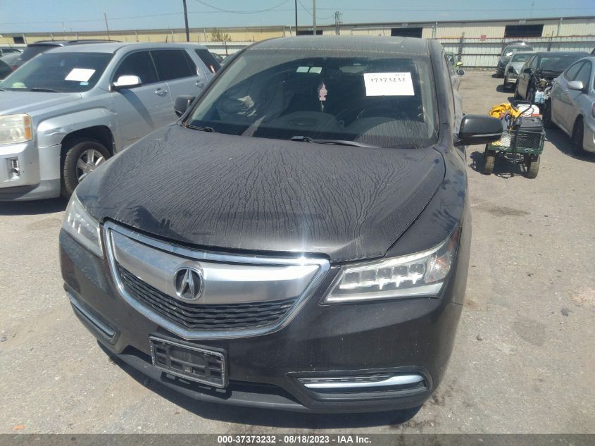 2014 ACURA MDX TECH/ENTERTAINMENT PKG - 5FRYD3H66EB006460