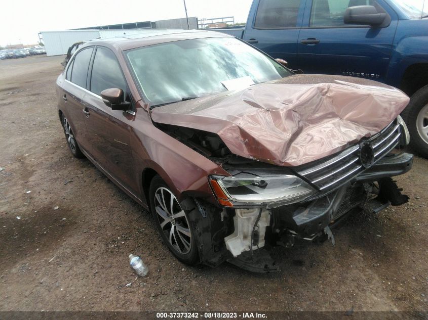 2017 VOLKSWAGEN JETTA SE - 3VWDB7AJ0HM276146