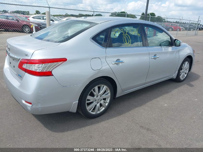 2014 NISSAN SENTRA SL - 3N1AB7AP6EY336576