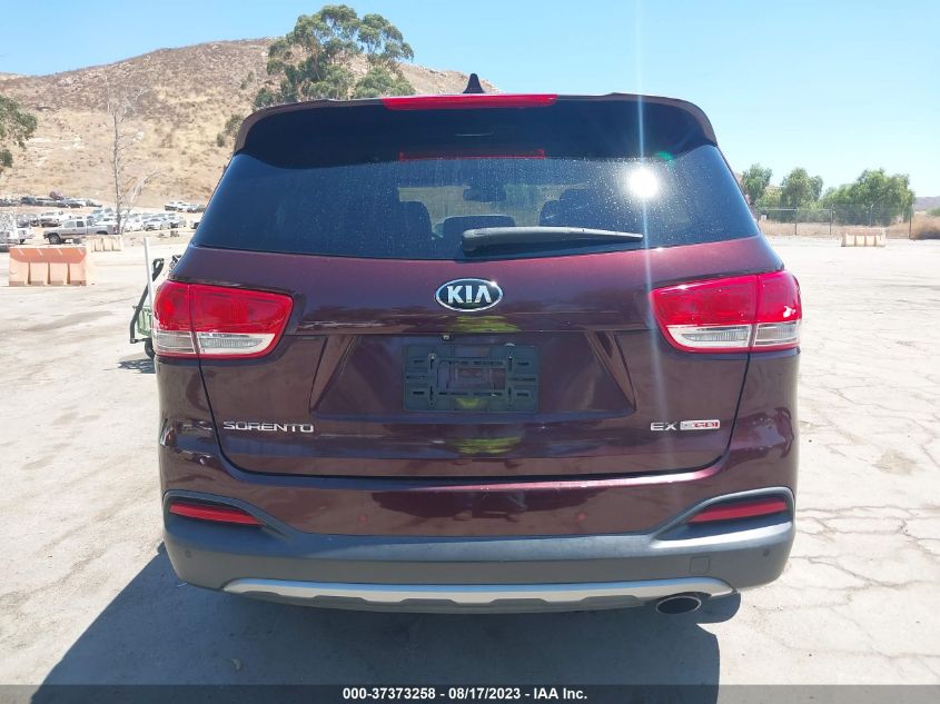 2017 KIA SORENTO EX - 5XYPH4A14HG207468